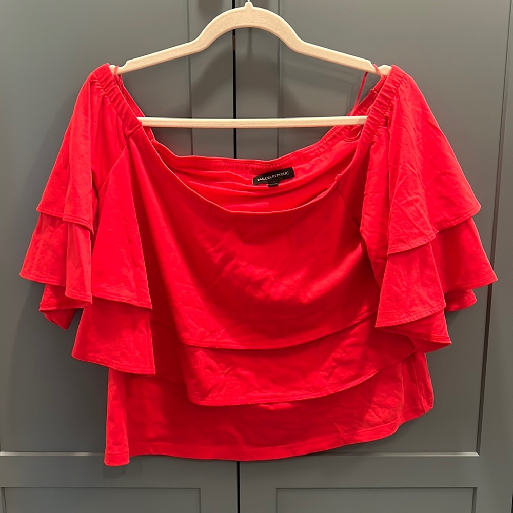 Banana Republic Ruffled top
